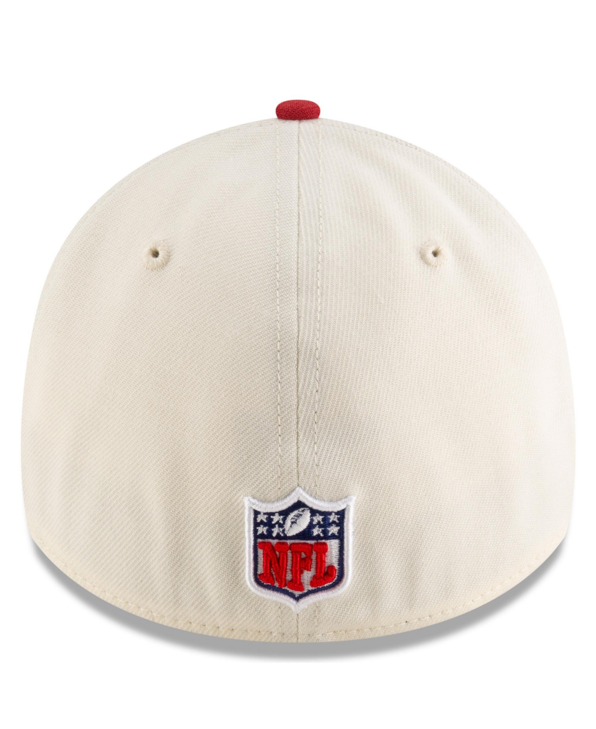 New Era Men's Natural/cardinal Arizona Cardinals 2025 Nfl Rivalries Sideline 39thirty Flex Hat In Red