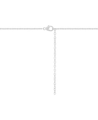 Diamond Necklace (1 ct. t. w.) in 14K White Gold