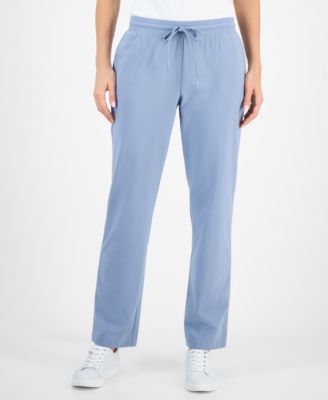 Petite Mid-Rise Pull-On Pants, Petite & Petite Short