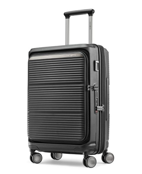 Чемодан Samsonite Paralux Domestic 23" Hardside Carry-On Spinner Luggage, цвет: Чёрный