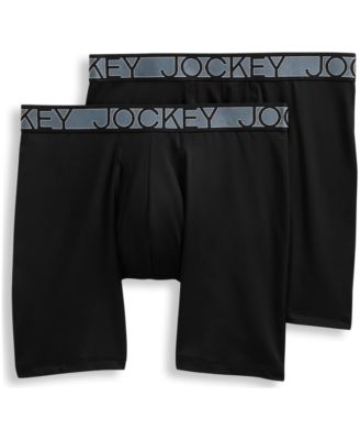 Big & Tall Men's 2-Pack Long Leg Boxer Brief Set