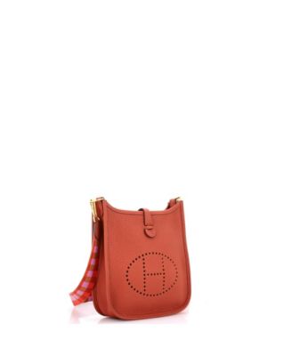 Pre-Owned Hermes TPM Evelyne Bag Gen III Clemence