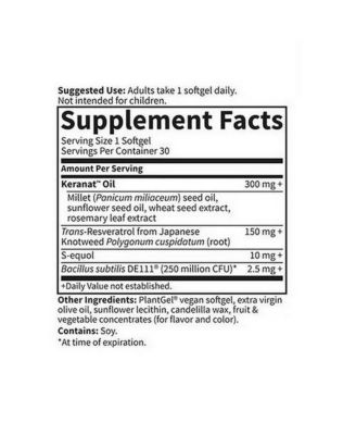 Menopause Plus Hair Growth ,30 Softgels