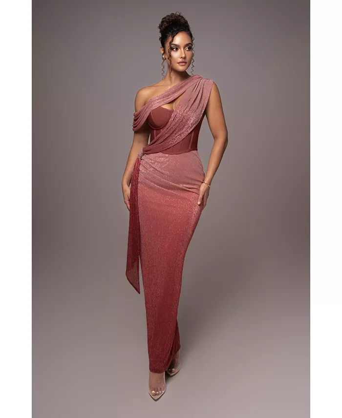 Women's Celestina Draped Maxi Dress - thumbnail 2