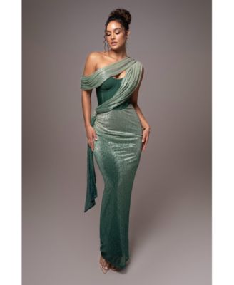 Women's Celestina Draped Maxi Dress