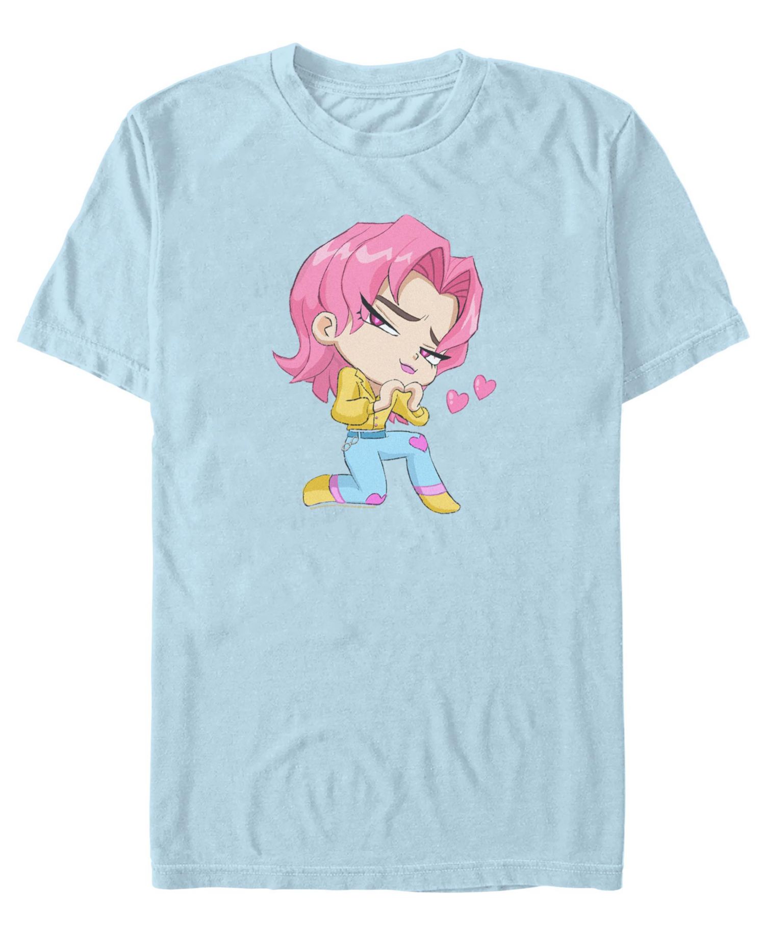 Men's K-Pop Demon Hunters Chibi Romance T-Shirt