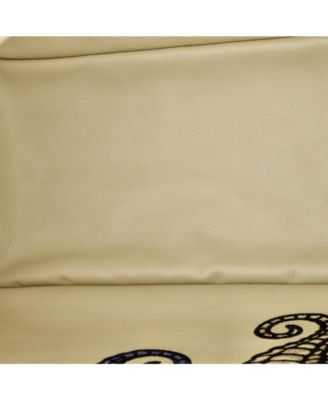 PM Anjou Reversible Tote Embroidered Coated Canvas