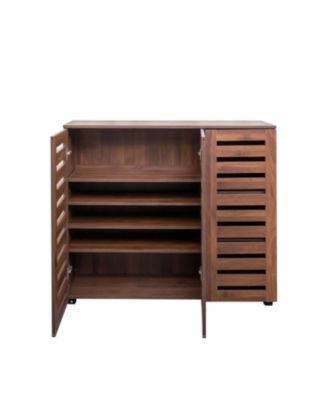 5-Tier Shoe Cabinet with Adjustable Shelves