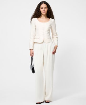 Women's Long Sleeve Poplin Top