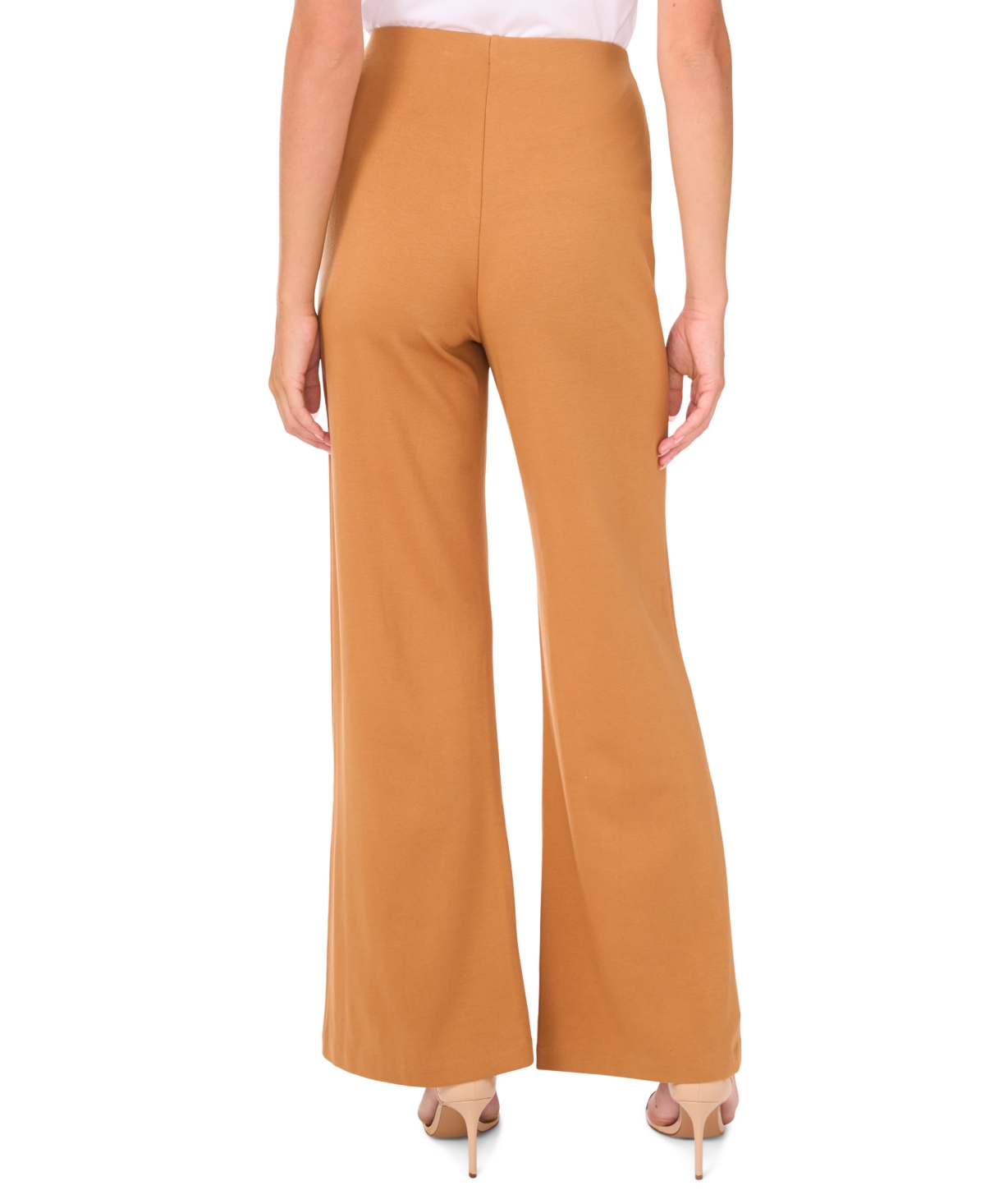 Vince Camuto Women's Wide Leg Center Seam Pants In Brown