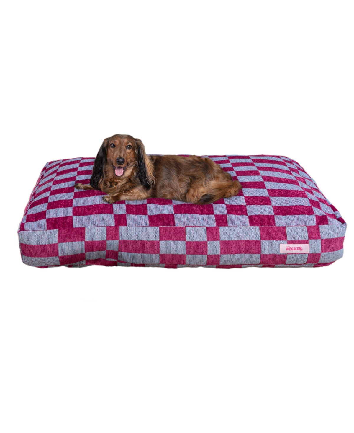 The Licker Store MabelDesigner Modern Ultra Soft Reversible Plush Rectangular Pet Bed with Washable Cover