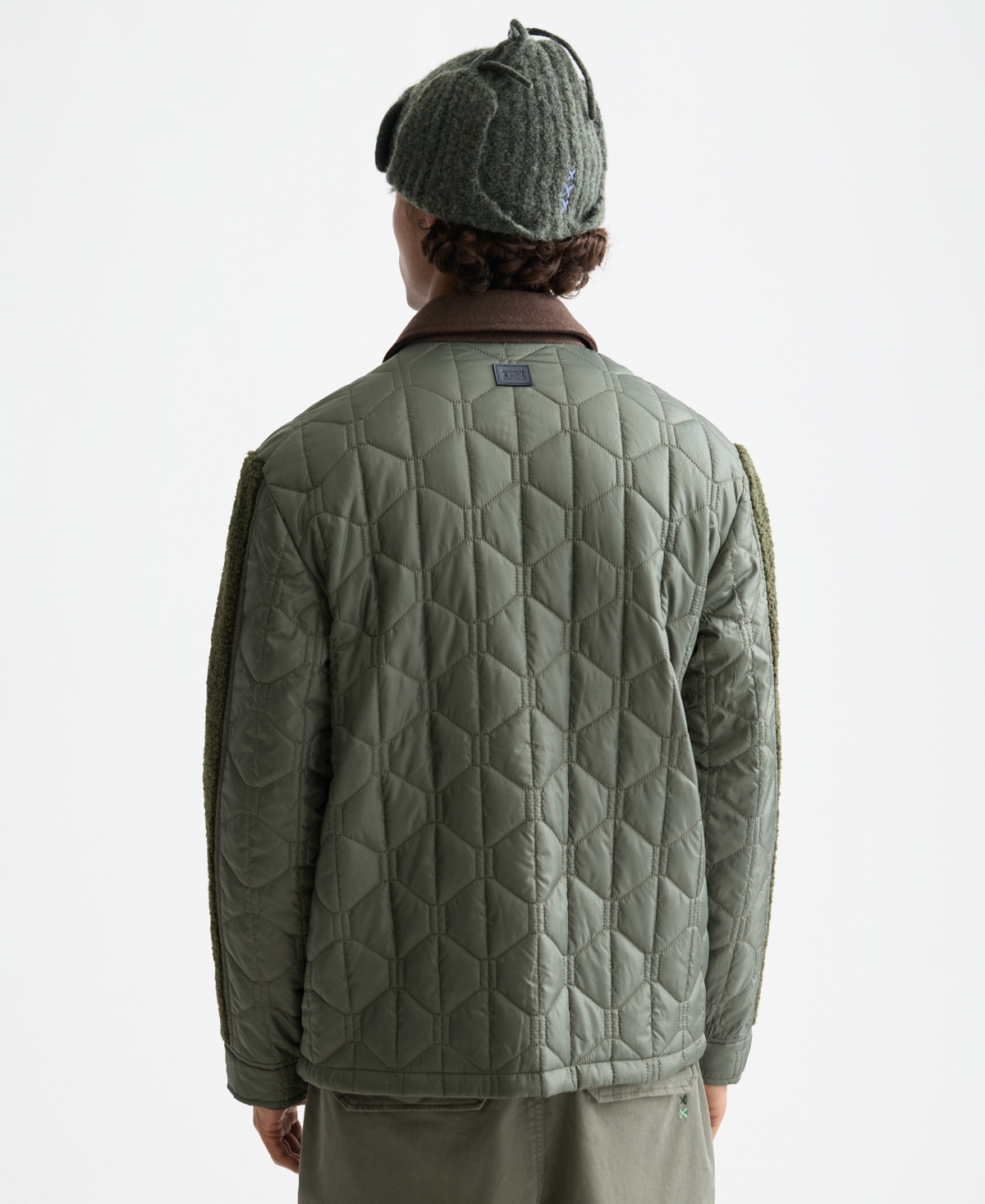 Scotch & Soda Men's Military Quilted Jacket