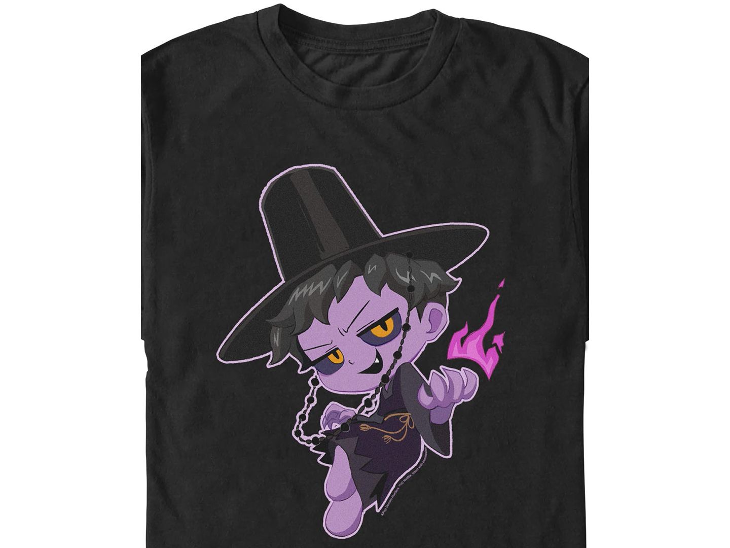 Мужская футболка Fifth Sun K-Pop Demon Hunters Pull-Over Graphic Print, цвет: Чёрный — фото 2