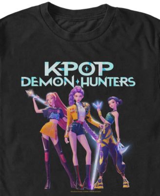 Men's K-Pop Demon Hunters Hero Group T-Shirt