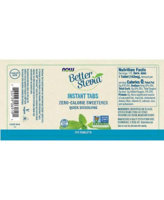 BetterStevia Instant Tabs ,175 Tabs