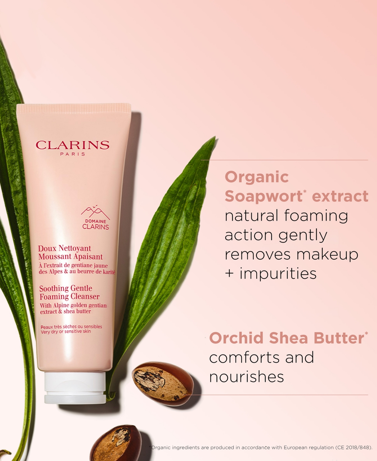 Clarins 2-pc. Soothing Cleansing Skincare Set In Transparent