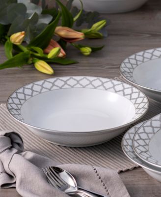 Eternal Palace 4-Pc. Rim Dinner Bowl Set, Service For 4