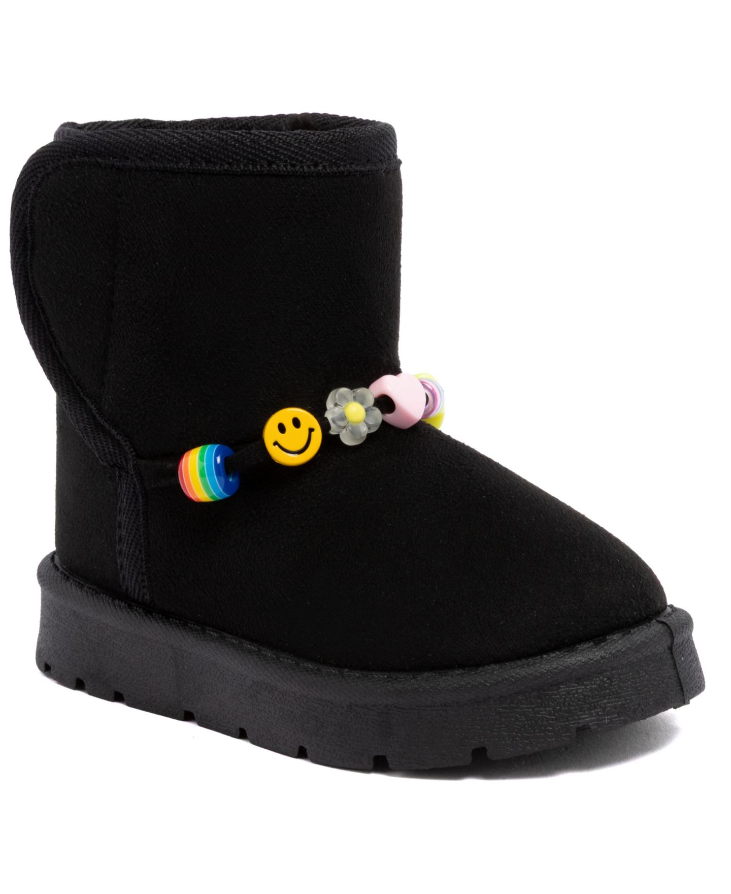 Ботинки Sugar Somi Cold Weather Pull-On Boots для девочек-малышей, цвет: Чёрный — фото 1