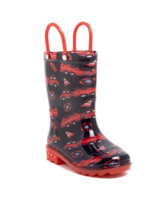 Toddler Boys' 5T-10T Sven Printed Light-Up Rain Boots