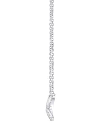 Diamond Necklace (1/3 ct. t.w.) in Sterling Silver