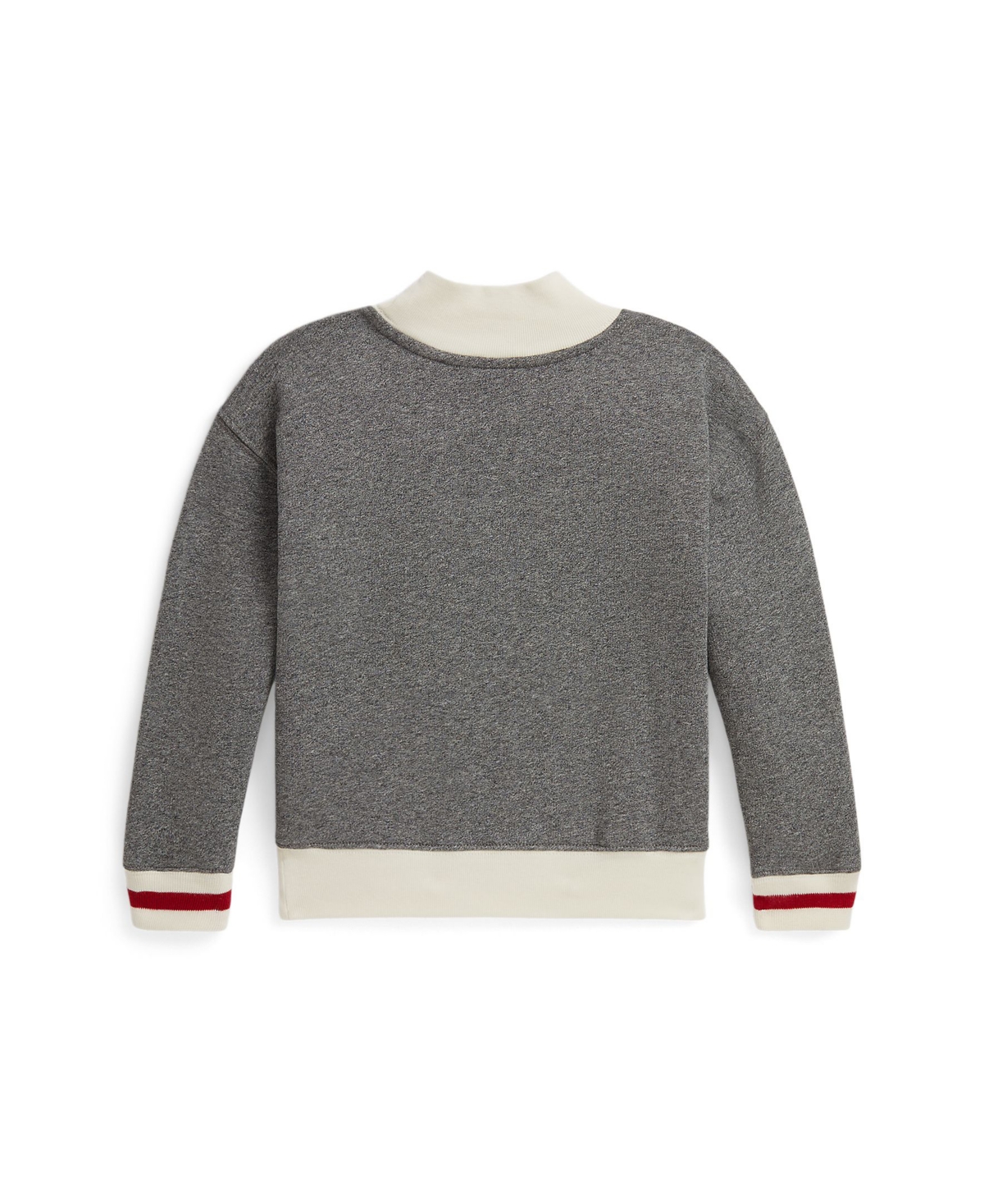 Polo Ralph Lauren Girls 2T-6X Flag Mock Neck Sweatshirt