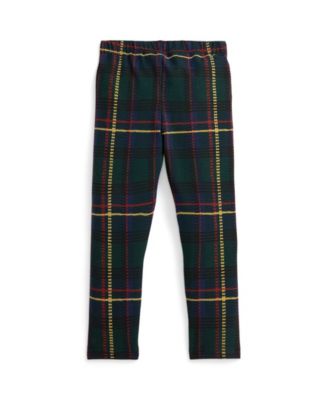 Girls' 2T-6X Plaid Leggings