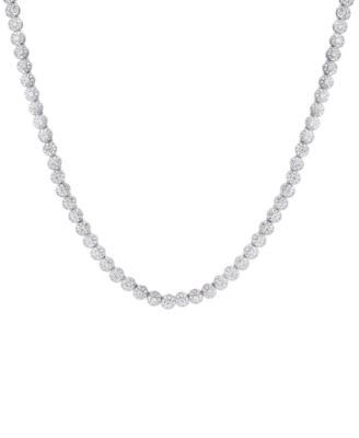 Diamond Necklace (5 ct. t.w.) in 14K White Gold