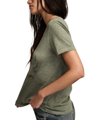 Women's Humming Birds Classic Crew Neck T-Shirt