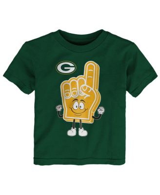 Outerstuff - Baby Boys and Girls Green Green Bay Packers Handy Man T-Shirt
