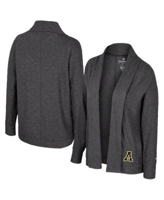 Colosseum - Women's Charcoal Appalachian State Mountaineers&nbsp;Dash Cardigan