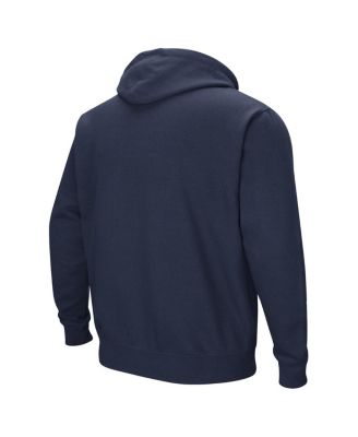 Men's Navy Howard Bison Arch Logo 3.0 Pullover Hoodie