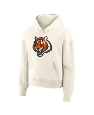 Women's Cream Cincinnati Bengals Dove Legacy Pullover Hoodie