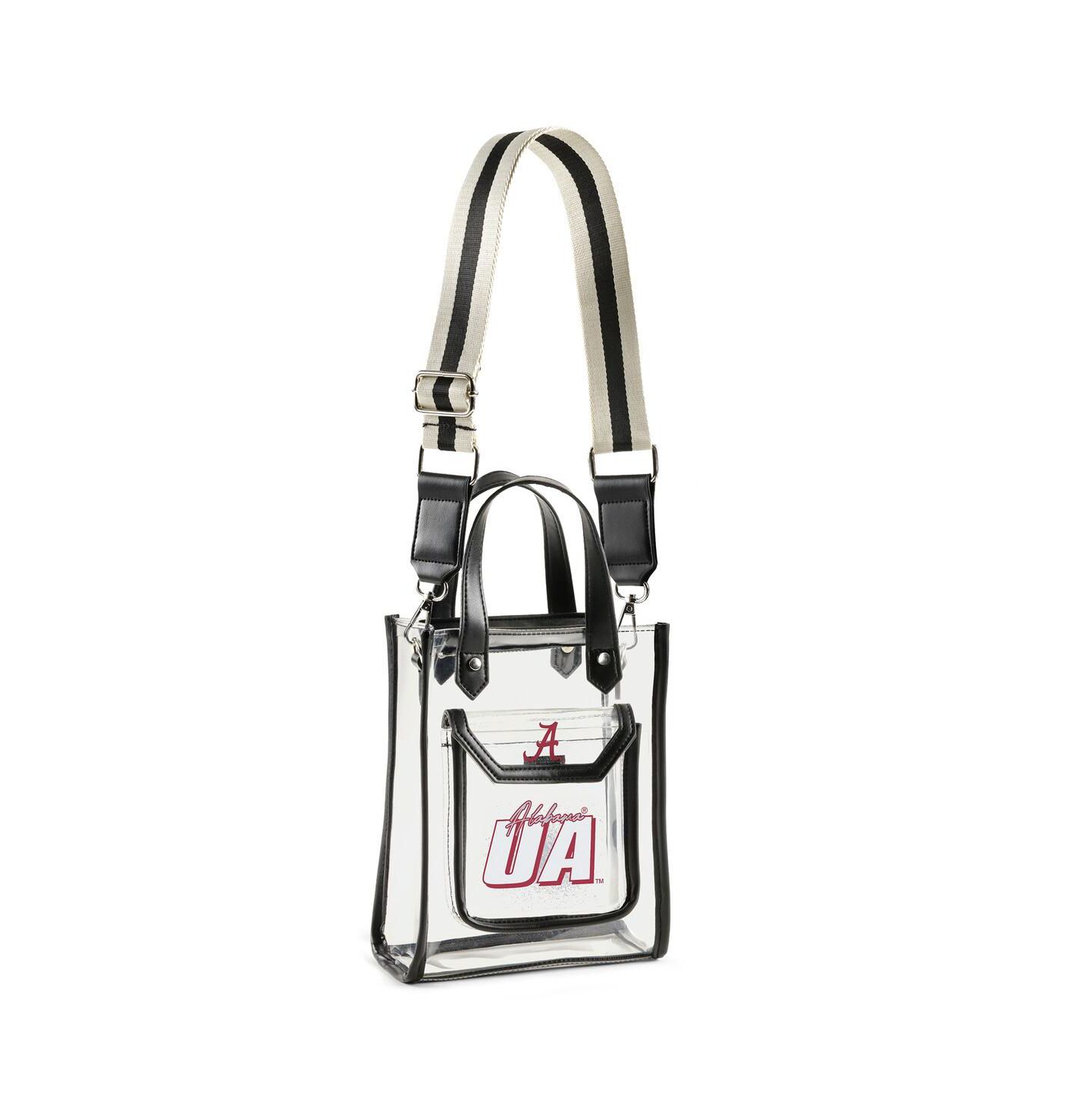 Женская сумка WEAR by Erin Andrews Alabama Crimson Tide Clear Stadium Crossbody Purse with Coin Pouch — фото 2
