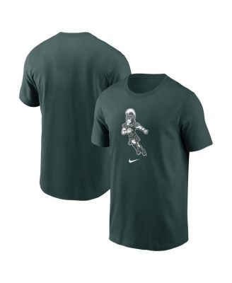 Nike - Men's Green Michigan State Spartans Football Sparty Sport T-Shirt