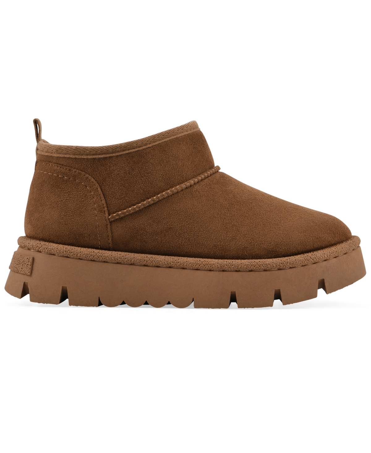 White Mountain Women's Toree Faux Fur Booties In Brown