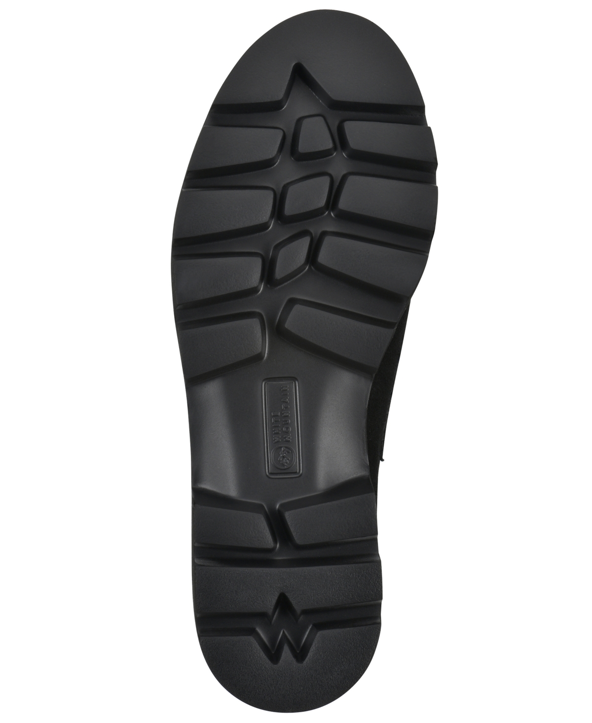 White Mountain Women's Gino Lug Sole Loafers In Black