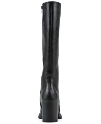 Women's Mackle Tall Wide Calf Block Heel Boots