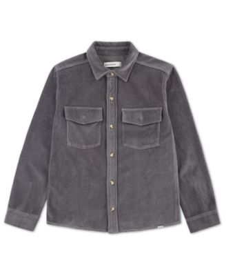 Boys' 5-18 Fine Wale Cord Button Down Shirt