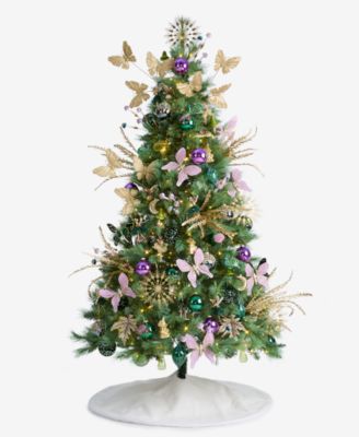 Enchanted Forest Gold-Tone Leaves Pick Ornament, Macy's Exclusive