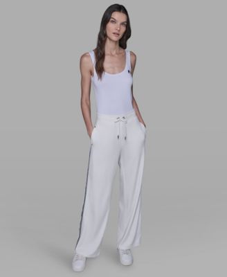 KARL LAGERFELD PARIS Women's Pull On Track Pants