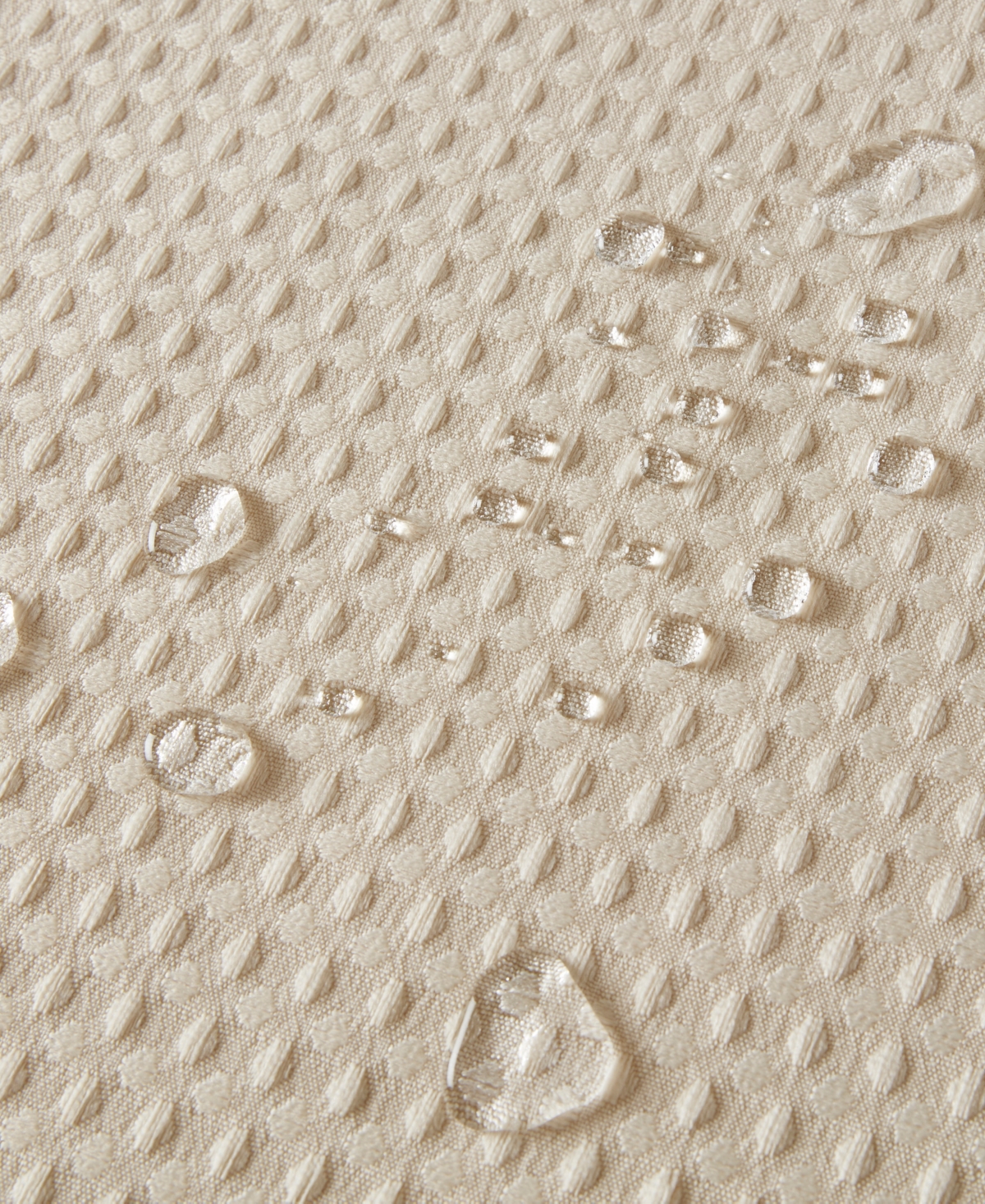 Madison Park Arbor Waffle Shower Curtain, 72" X 72" In Neutral