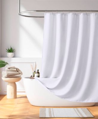 Arbor Waffle Shower Curtain, 72" x 72"