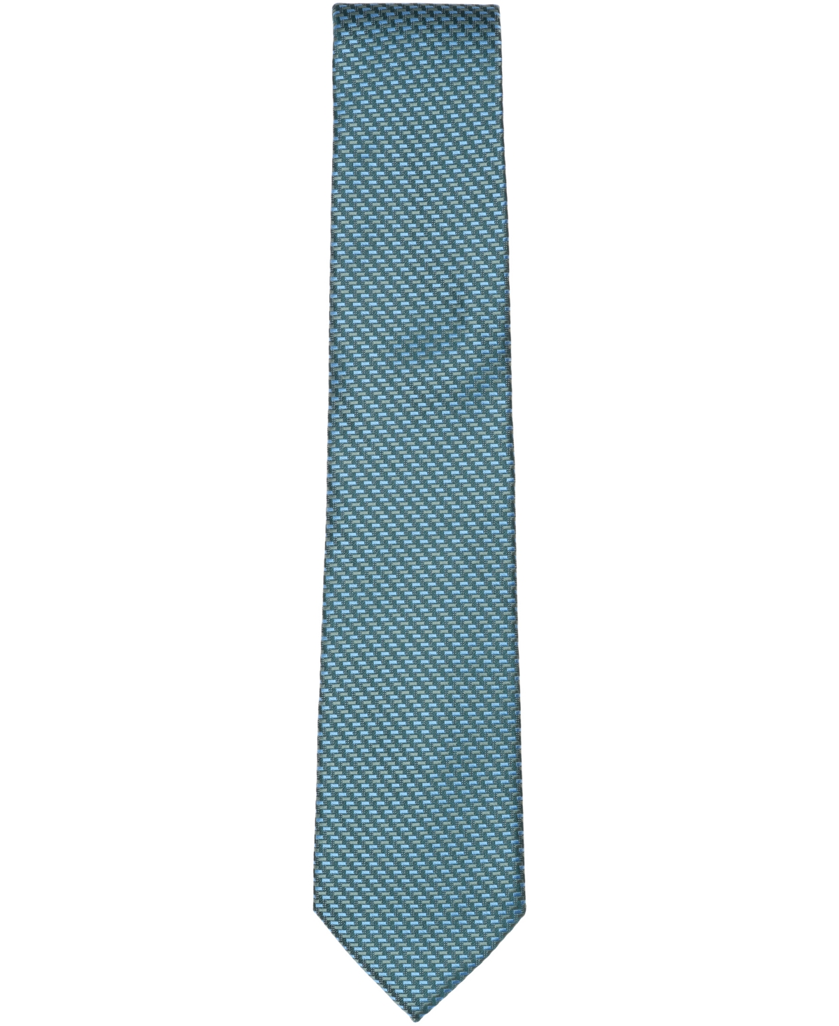 Perry Ellis Portfolio Men's Craven Mini Pattern Classic Fit Tie In Green