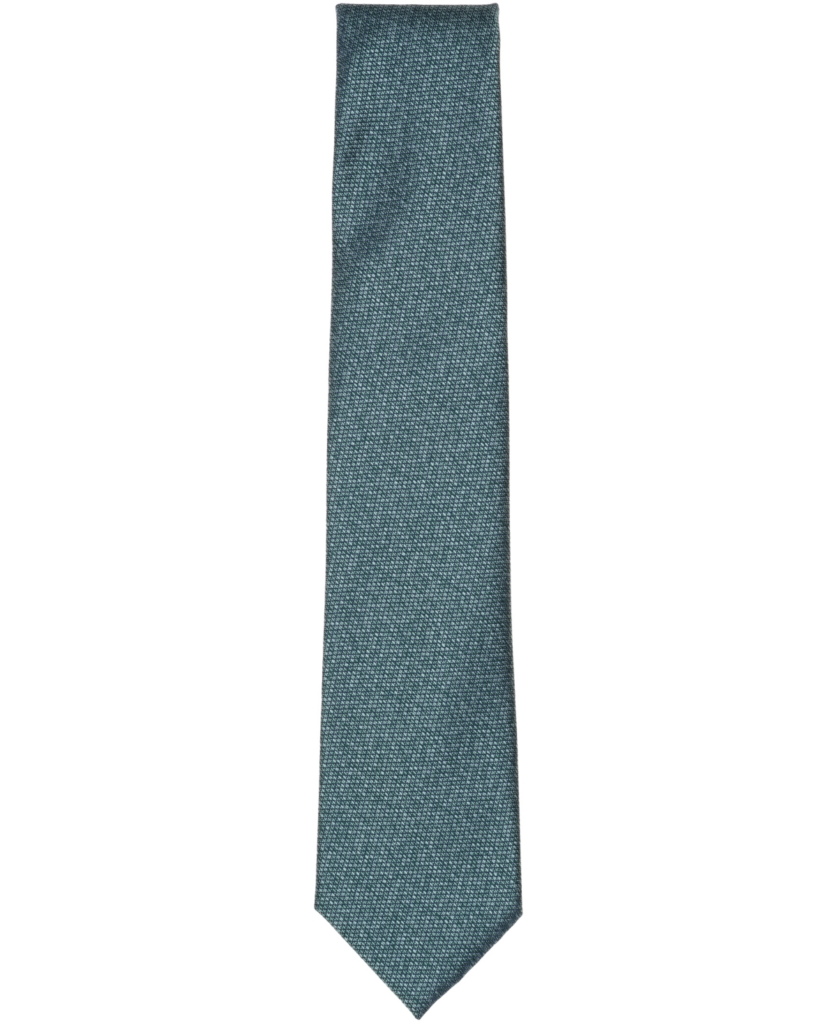 Perry Ellis Portfolio Men's Papker Abstract Neat Pattern Classic Tie In Blue