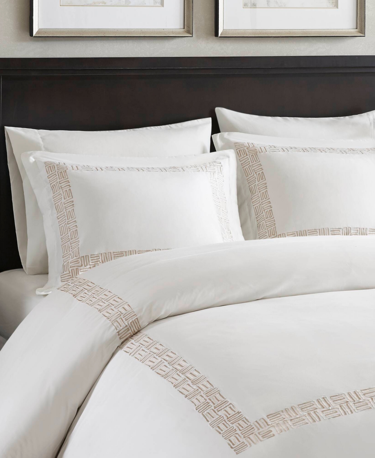 Harbor House Nile Embroidery 3 Pc. Duvet Cover Set In Multi