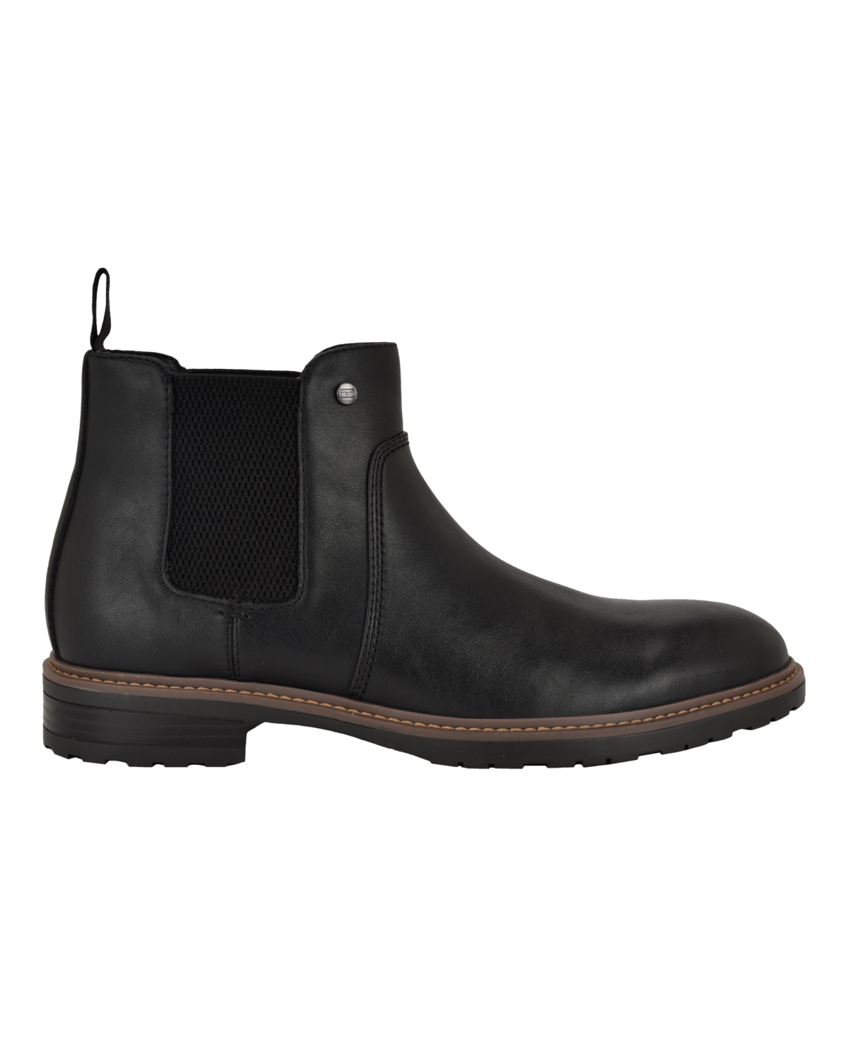 Tommy Hilfiger Men's Roklan Casual Chelsea Boots In Black
