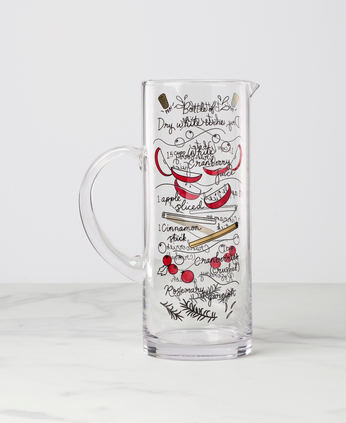 Kate Spade Make Merry Pitcher In Multi