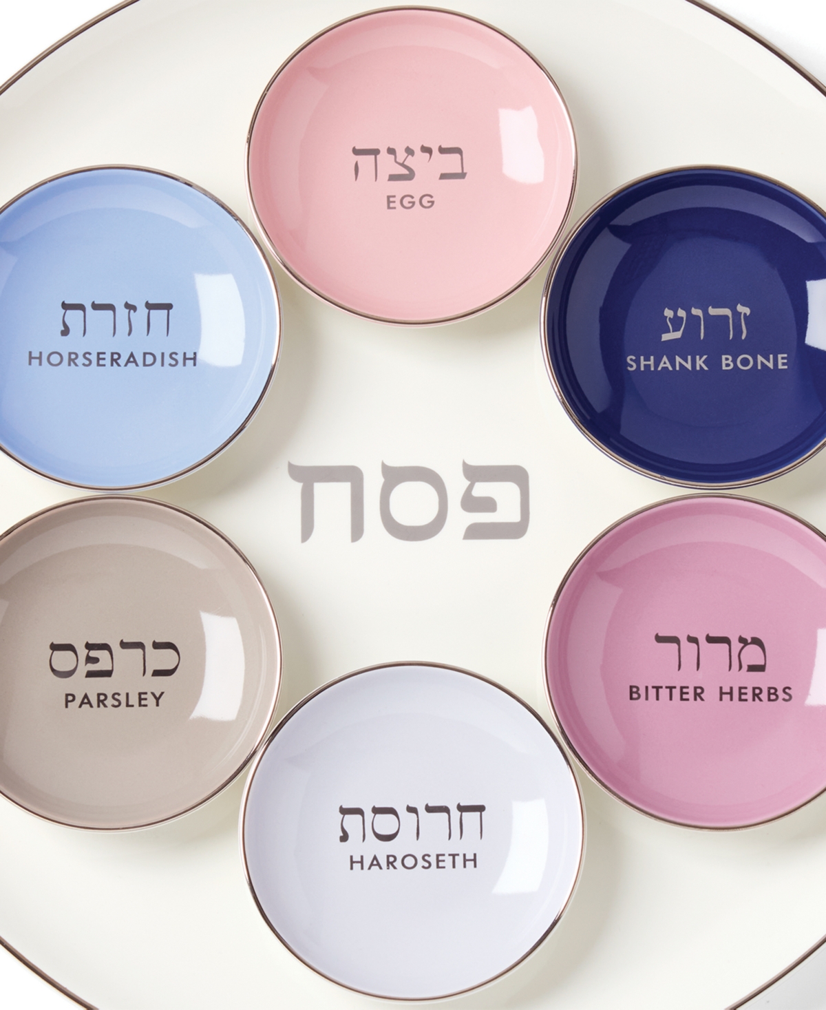 Kate Spade Oak Street Seder Plate In Multi