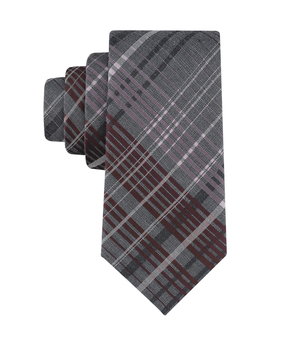Calvin Klein Men's Kingston Plaid Tie