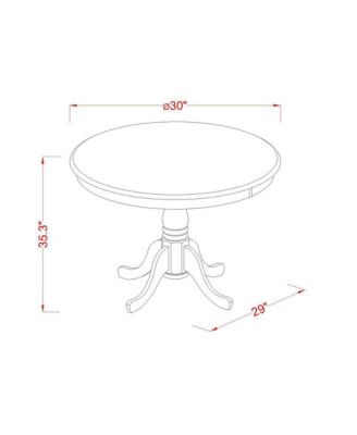 3 PC pub Table set-pub Table and 2 Dining Chairs